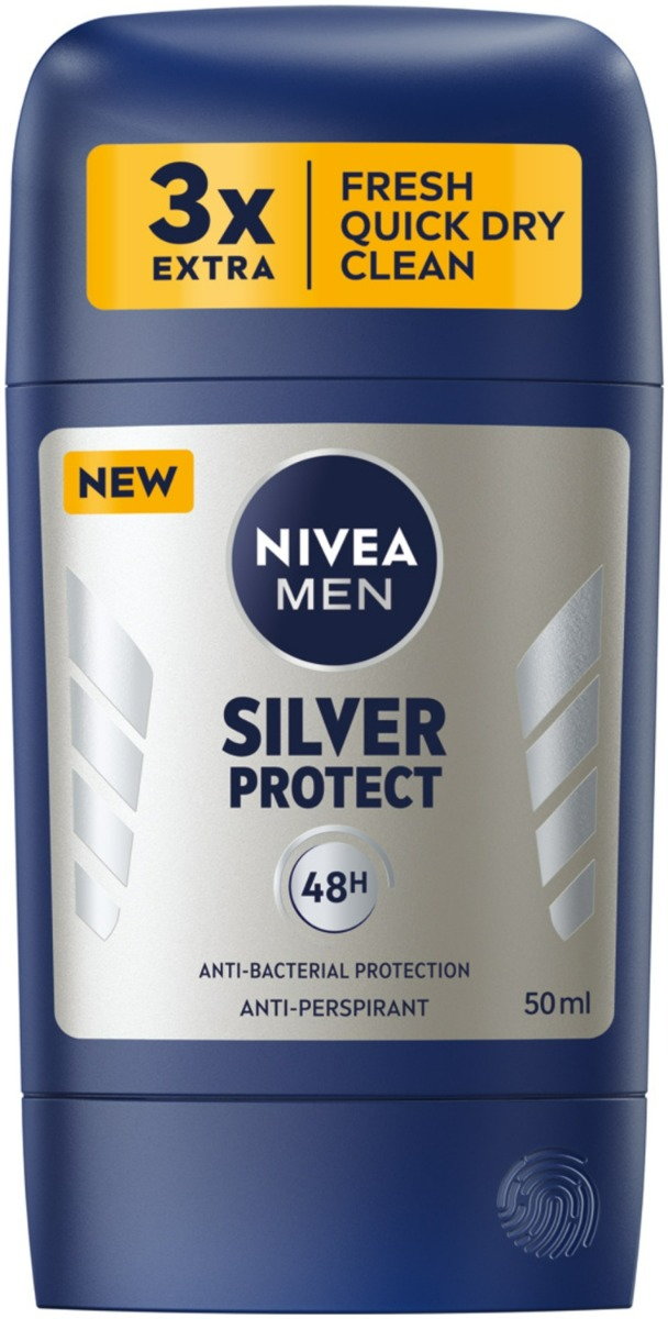 Nivea Deo - Sztyft Silver Protect 50 ml