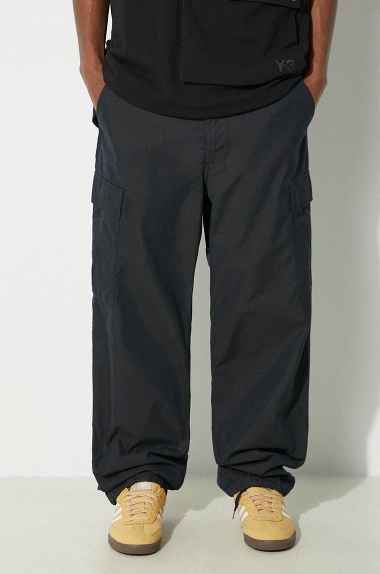 Human Made spodnie Cargo Pants męskie kolor czarny proste HM27PT001