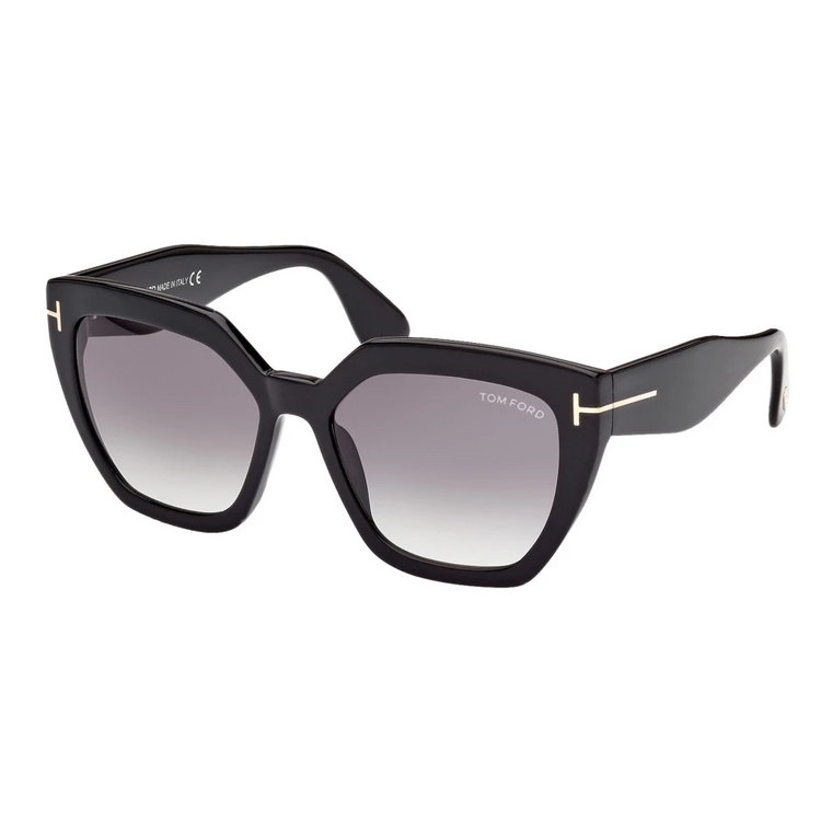 Okulary Phoebe w Kolorze Czarnym/Szarym Tom Ford