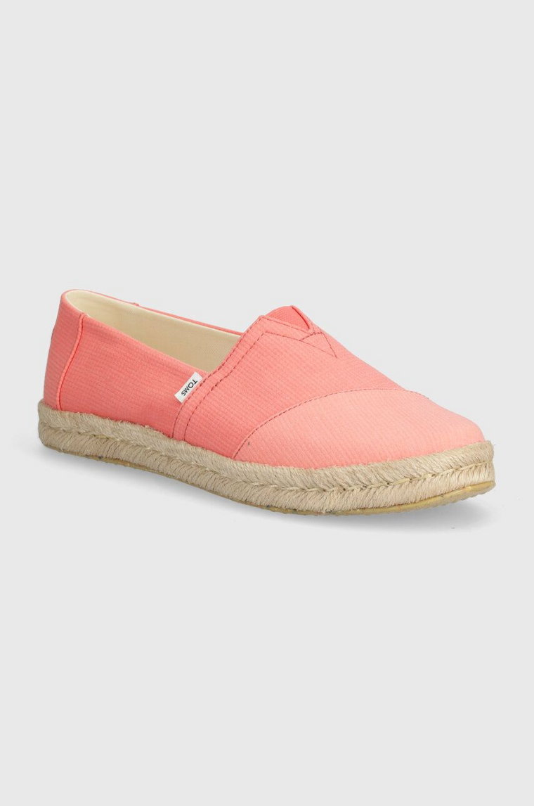 Toms espadryle Alpargata Rope 2.0 kolor różowy 10020709