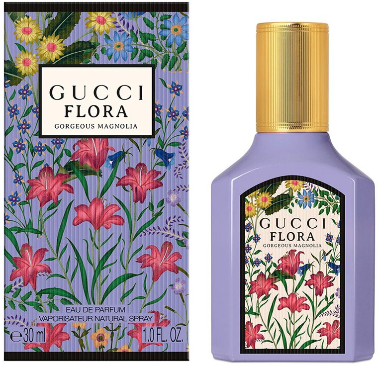 Woda perfumowana damska Gucci Flora Gorgeous Magnolia 30 ml (3616303470869). Perfumy damskie