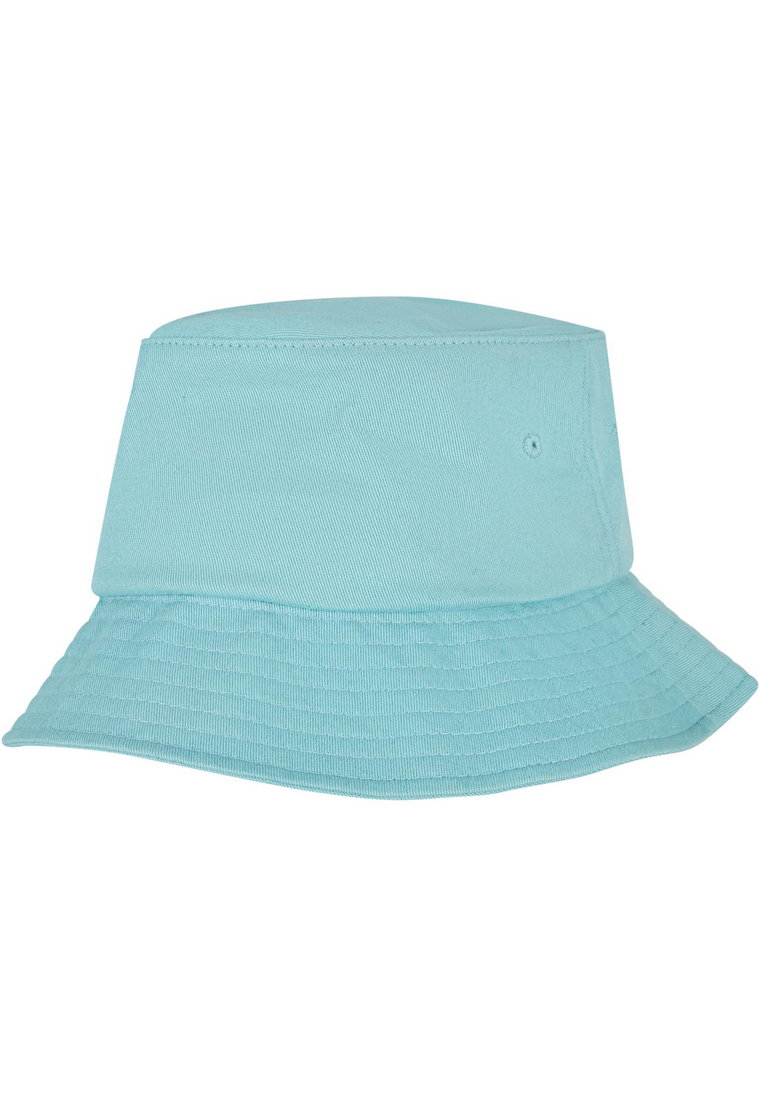 Czapka Z Daszkiem  Bucket Hat Niebieska Flexfit 5003 Cotton