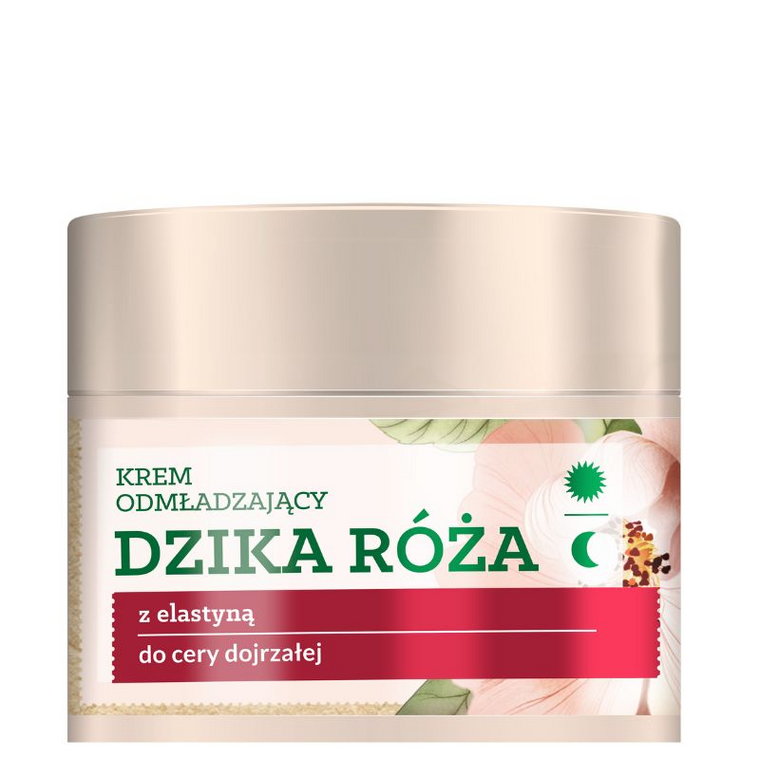 Herbal Care Krem odmładzający do twarzy Dzika Róża z elastyną 50ml