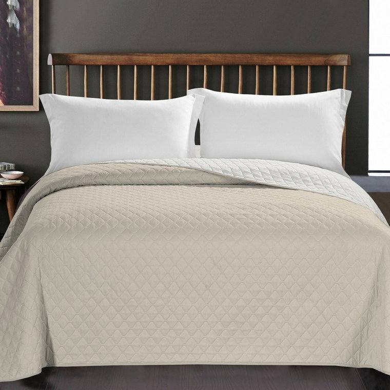 DecoKing Narzuta na łóżko Axel beżowy, 220 x 240 cm, 220 x 240 cm