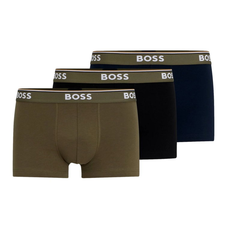 Boss Boxer Trunk z Elastycznego Bawełny 3-Pack Hugo Boss