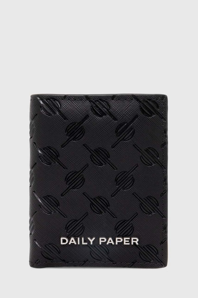 Daily Paper portfel Kidis Monogram Wallet kolor czarny 2321157