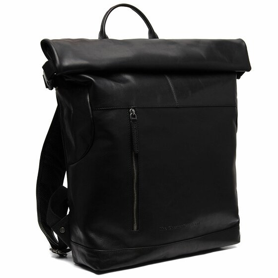 The Chesterfield Brand Liverpool Plecak Skórzany 45 cm Komora na laptopa black