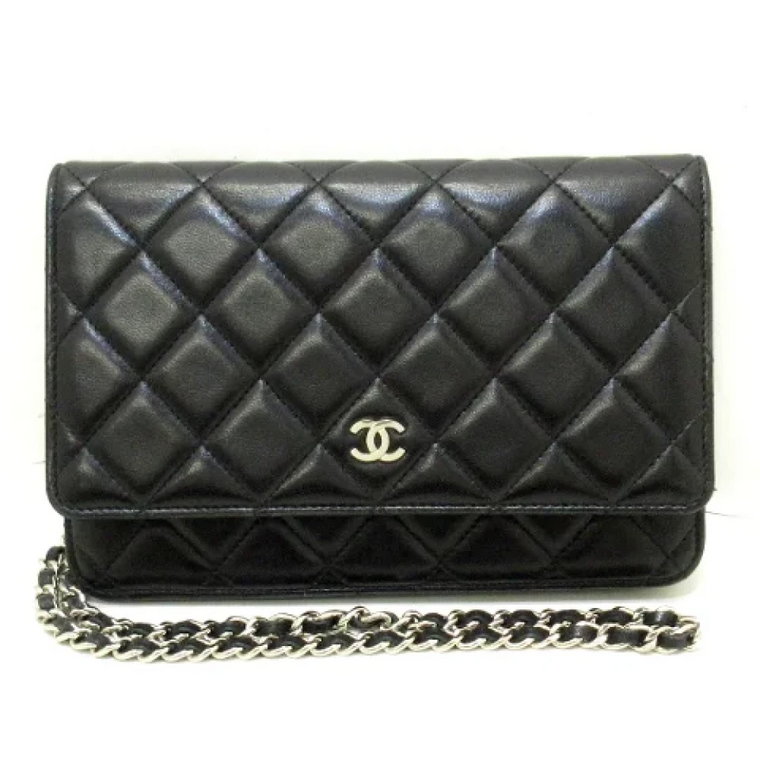 Pre-owned Leather wallets Chanel Vintage