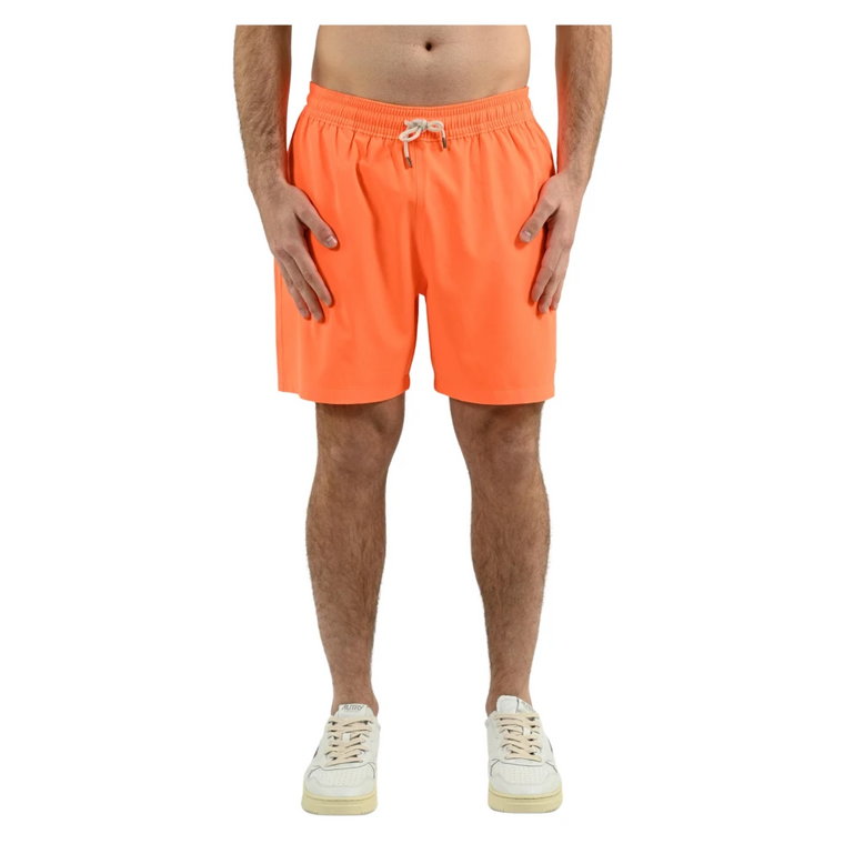 Sea Orange Casual Shorts Ralph Lauren