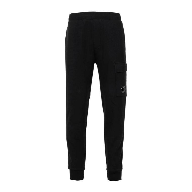 Czarne Joggers z Kieszenią Cargo C.p. Company