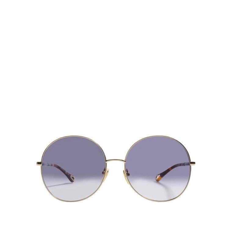 Oversized Okulary przeciwsłoneczne w Złotym Wstrzyknięciu Chloé