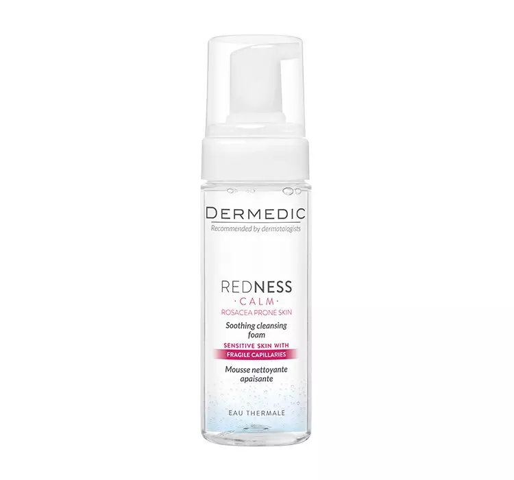 DERMEDIC REDNESS KOJĄCA PIANKA OCZYSZCZAJĄCA 170ML