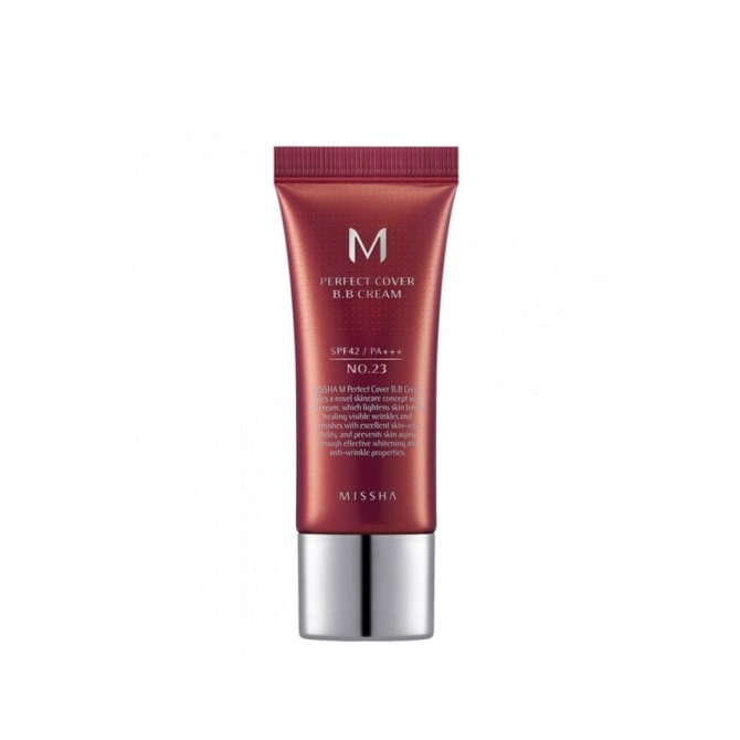 Missha M Perfect Cover BB Cream SPF42/PA+++ wielofunkcyjny krem BB No.23 Natural Beige 20ml