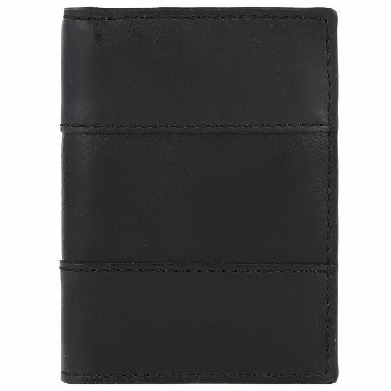 Fossil Everett Credit Card Case Leather 10 cm schwarz