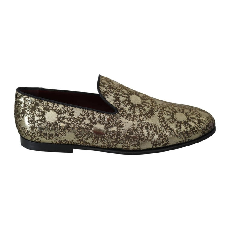 Nowe Męskie Loafersy Slides Buty Dolce & Gabbana