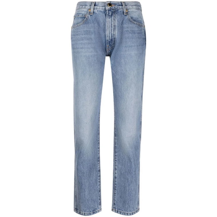 Straight-Leg Jeans Clear Blue Khaite