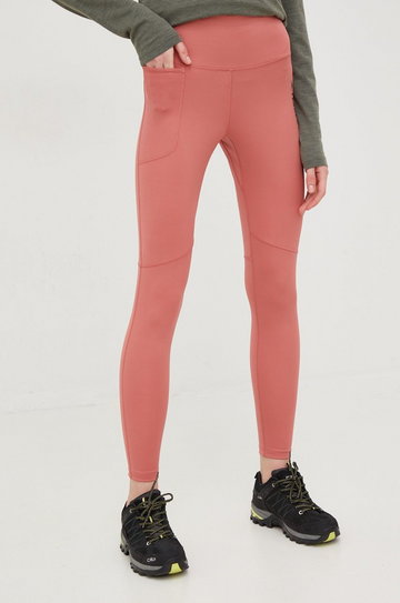 adidas TERREX legginsy sportowe Multi damskie kolor różowy gładkie