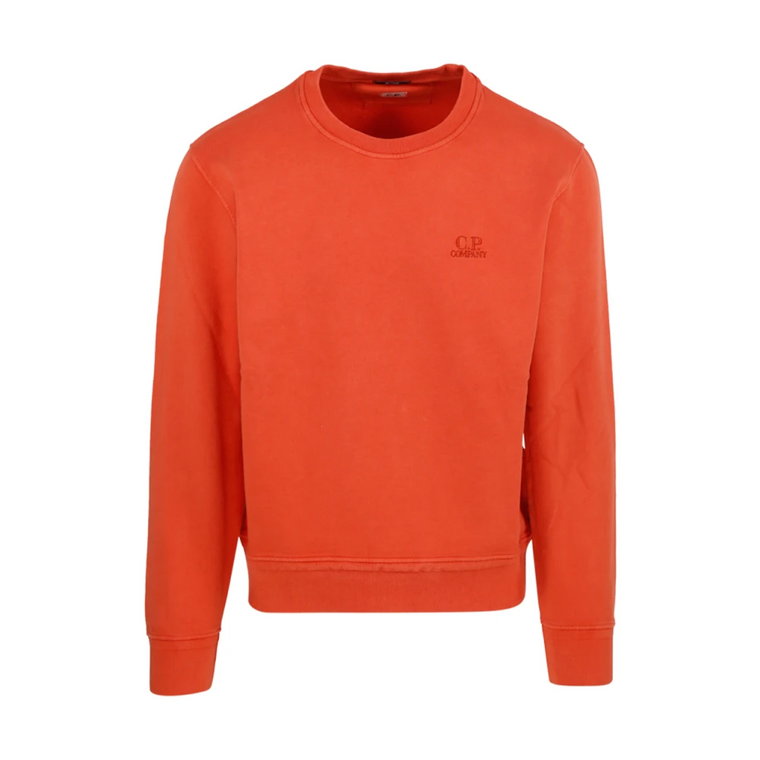 Harvest Pumpkin Logo Sweatshirt C.p. Company