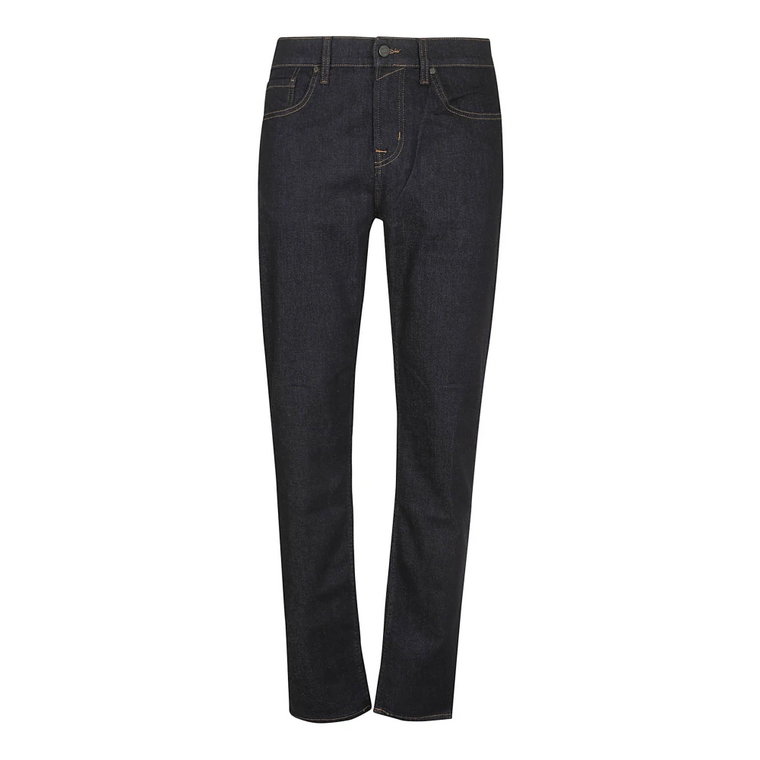 Ciemnoniebieskie Slimmy Luksusowe Eco Super Skinny 7 For All Mankind