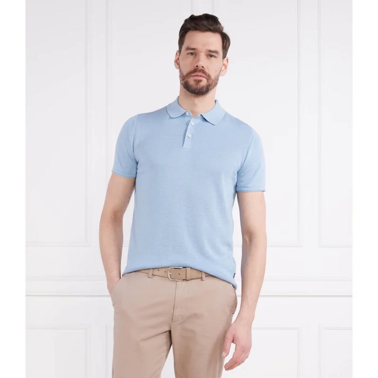 Joop! Jeans Lniane polo Fidolin | Regular Fit