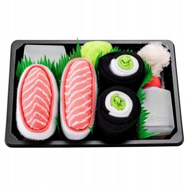 Skarpetki Damskie Kolorowe Skarpetki Sushi 2 pary