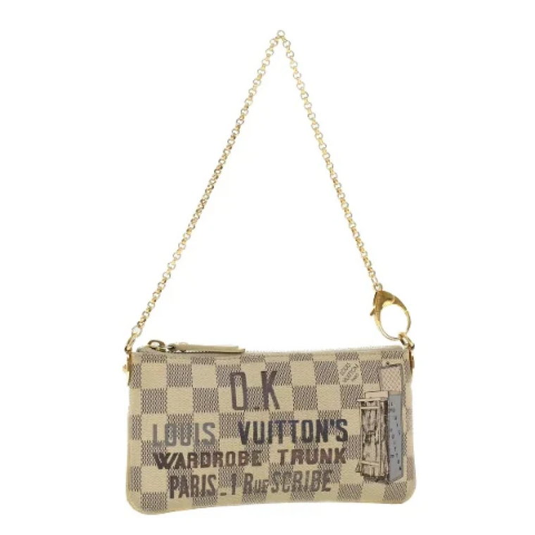 Pre-owned Canvas pouches Louis Vuitton Vintage