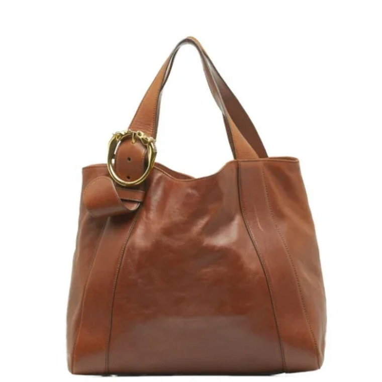 Pre-owned Leather totes Gucci Vintage