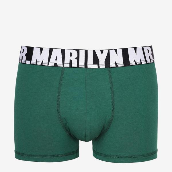 Bokserki męskie dopasowane Letters Boxer Marilyn