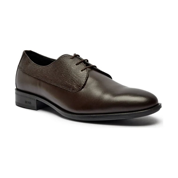 BOSS BLACK Skórzane derby Colby