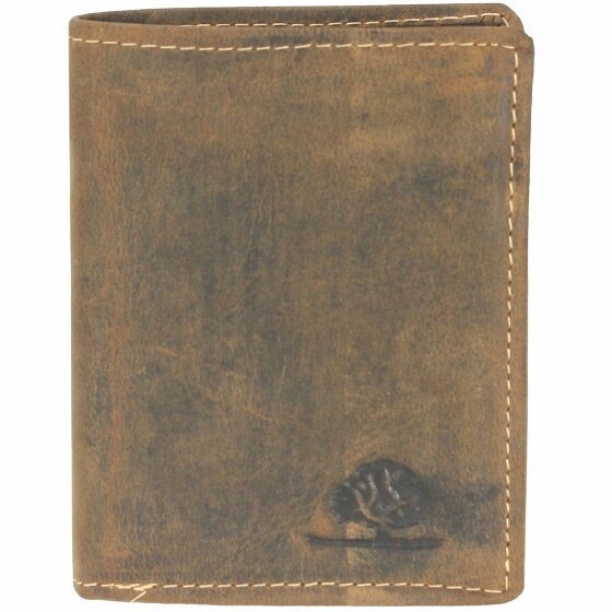 Greenburry Vintage portfel skórzany 8,0 cm brown