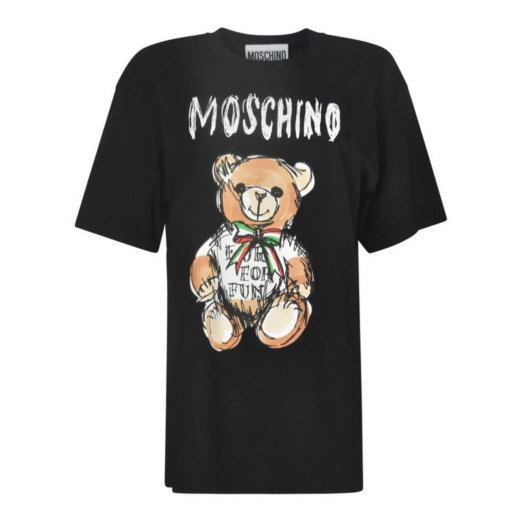 Modne T-shirty i Pola Moschino