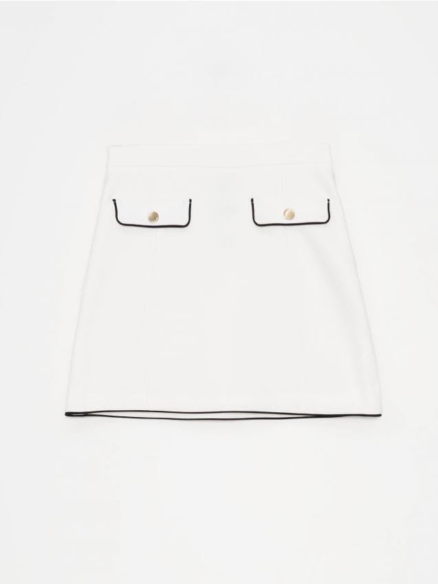 Mohito - Spódnica mini - biały