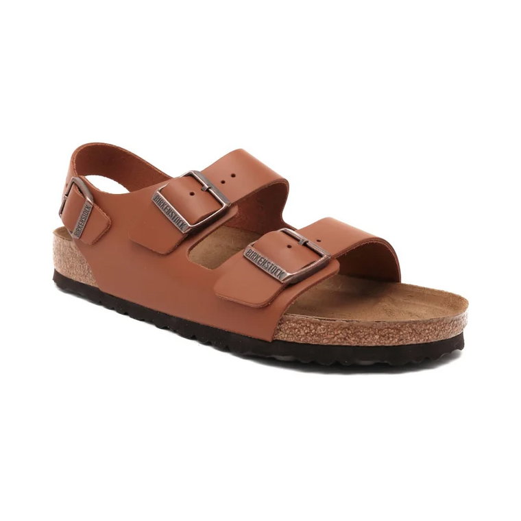 Birkenstock Skórzane sandały Milano