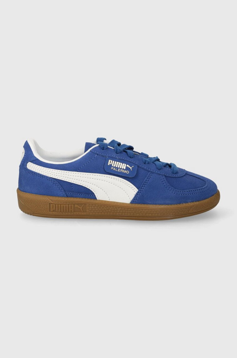 Puma sneakersy zamszowe Palermo Cobalt Glaze kolor niebieski 396463