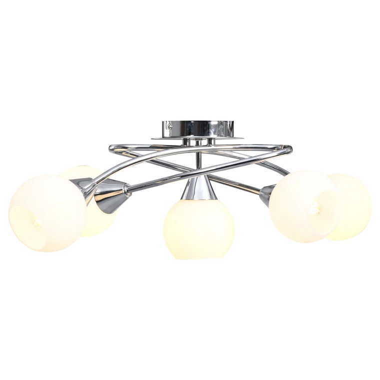 Lampa sufitowa ceramiczna z okrągłymi kloszami - EX215-Meliva