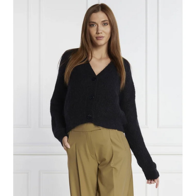 Max Mara Leisure Wełniany kardigan RUGIADA | Regular Fit