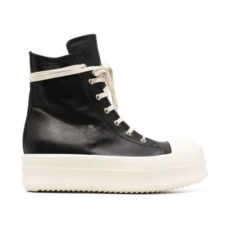 Czarne Mega Bumper Sneakersy Rick Owens