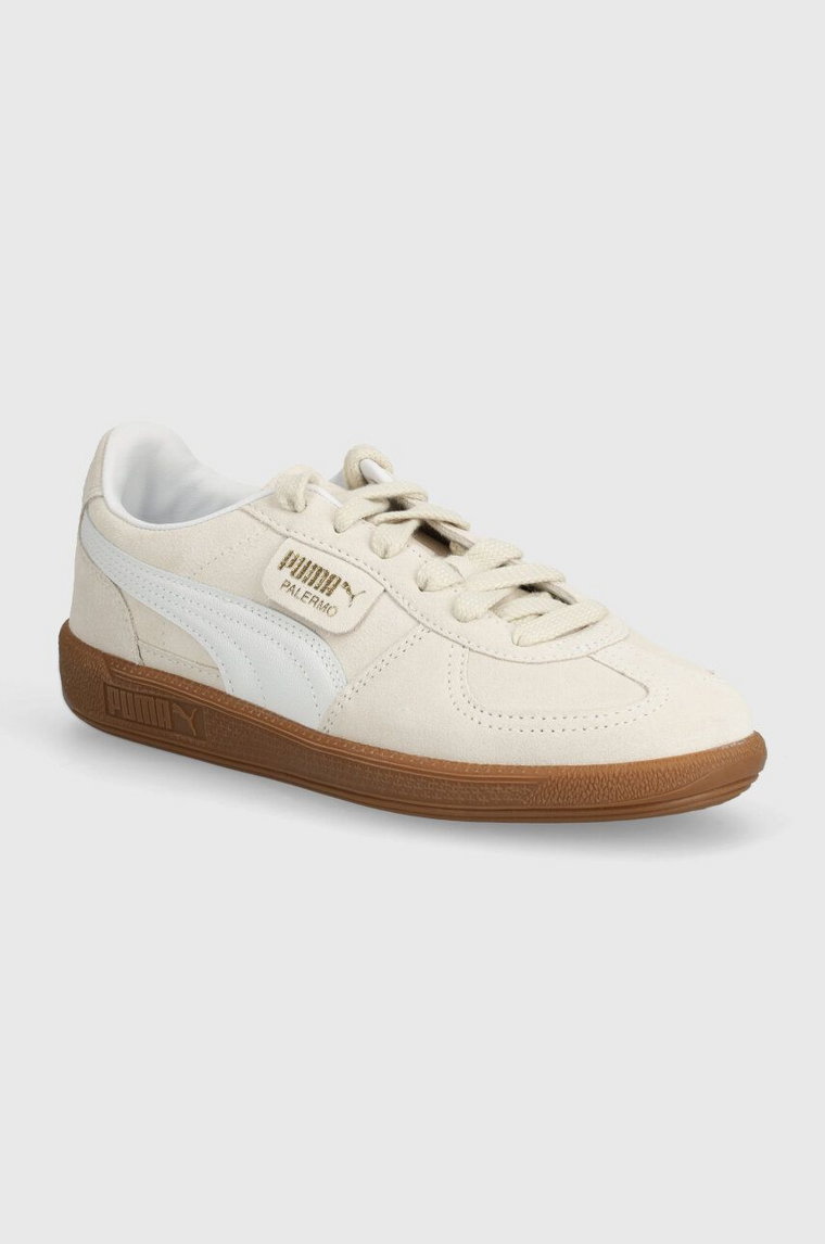 Puma sneakersy zamszowe Palermo Cobalt Glaze kolor beżowy 396463