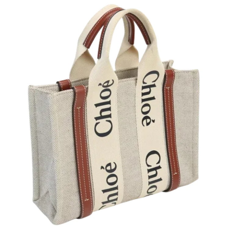 Pre-owned Canvas handbags Chloé Pre-owned