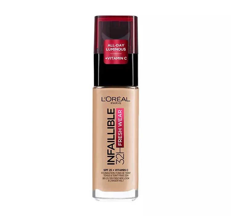 LOREAL INFAILLIBLE 32H FRESH WEAR DŁUGOTRWAŁY PODKŁAD 145 30ML