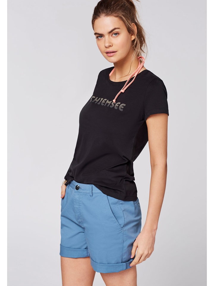 Chiemsee Koszulka "Sola" w kolorze czarnym