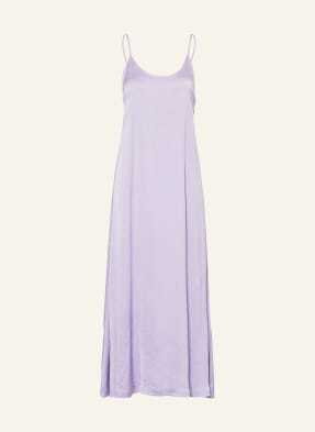American Vintage Sukienka Satynowa Widland lila