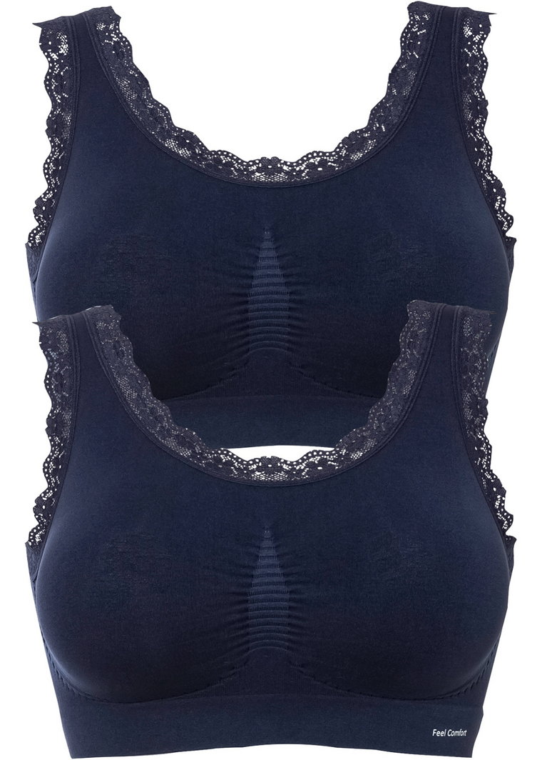 Biustonosz bezszwowy bustier Feel comfort (2 szt.)