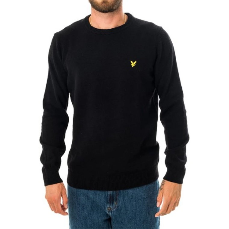 Sweter z okrągłym dekoltem Lyle & Scott