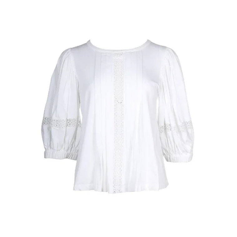 Pre-owned Cotton tops Chloé Pre-owned