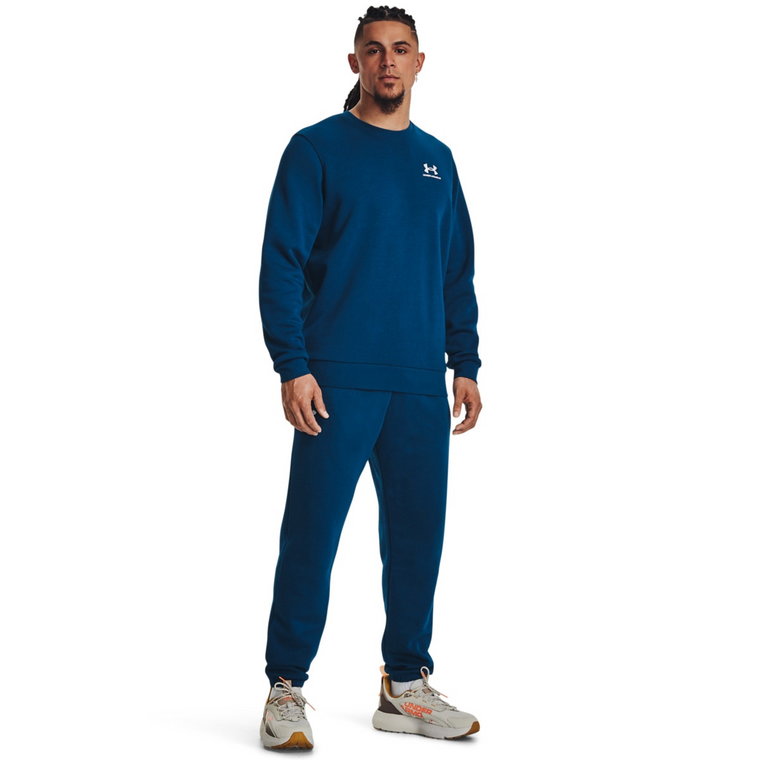 Męskie spodnie dresowe Under Armour UA Icon Fleece Jogger - granatowe