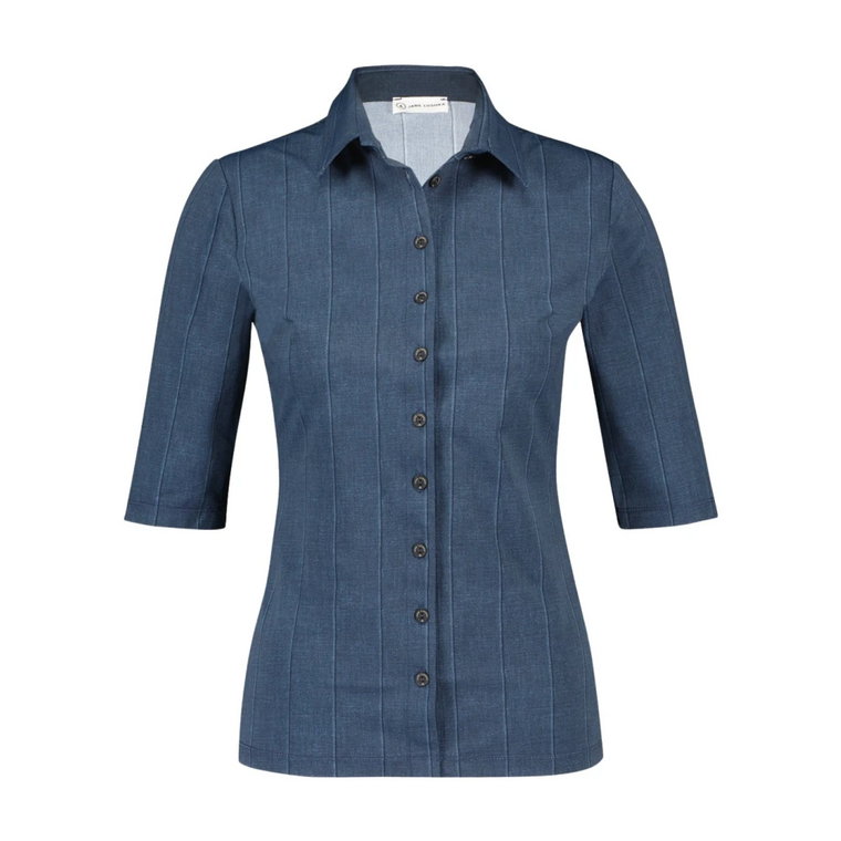 Bluzka Kikkie/1 Technical Jersey | Denim Blue Jane Lushka