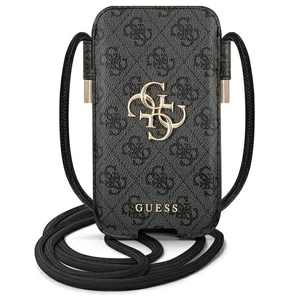 Guess Torebka GUPHL4GMGGR 6,7" szary/grey hardcase 4G Big Metal Logo