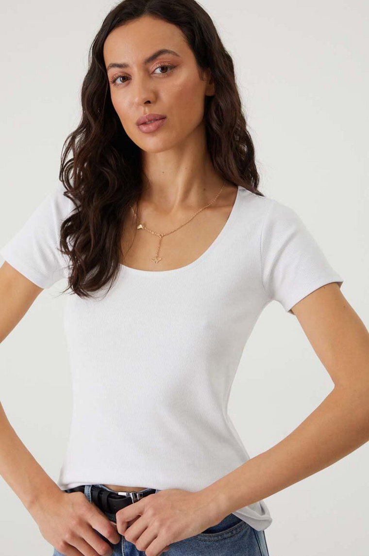Medicine t-shirt damski kolor biały