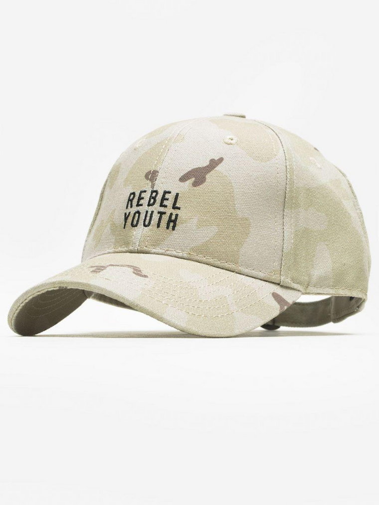 Czapka Z Daszkiem Curved Cap Cayler & Rebel Youth Desert Camo / Czarna